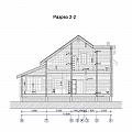 Двухэтажный дом ПБ-200-46
